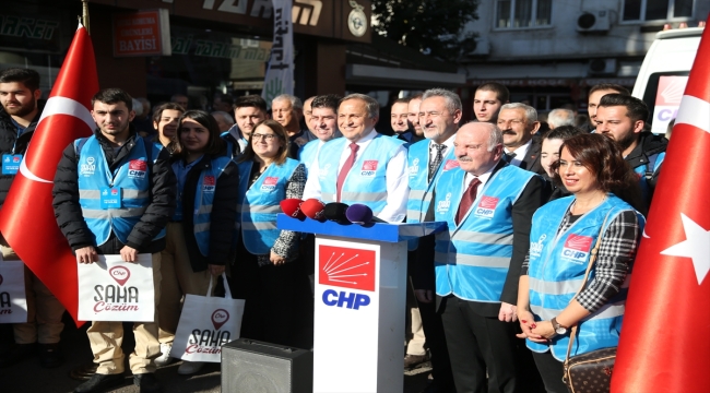 CHP Genel Başkan Yardımcısı Torun, "Saha Çözüm" projesini anlattı