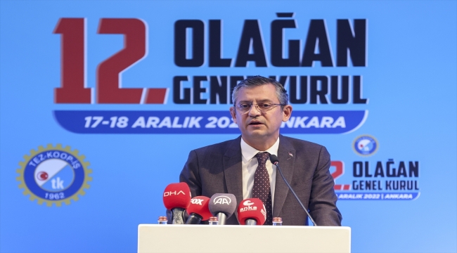 CHP'li Özel, TÜRK-İŞ'in asgari ücret başlangıç rakamını değerlendirdi