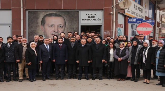 Cumhurbaşkanı Yardımcısı Oktay, Çubuk'ta vatandaşlarla buluştu