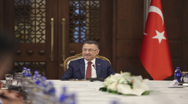 Cumhurbaşkanı Yardımcısı Oktay, Yozgat Ticaret ve Sanayi Odası heyetini kabul etti