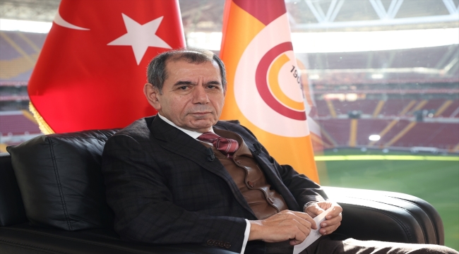 Galatasaray Kulübü Başkanı Dursun Özbek, AA Spor Masası'na konuk oldu