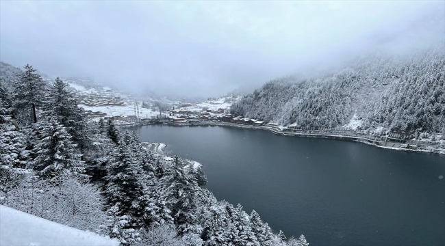 Giresun, Rize ve Trabzon'un yüksek kesimleri beyaza büründü