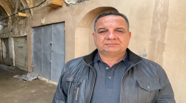 Irak'ın Tuzhurmatu ilçesindeki Osmanlı yadigarı kapalı çarşılar restore edilmeyi bekliyor