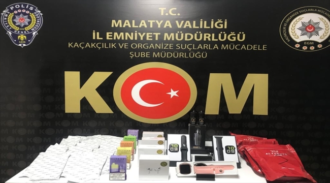 Malatya'da kaçakçılık operasyonlarında 3 şüpheli yakalandı