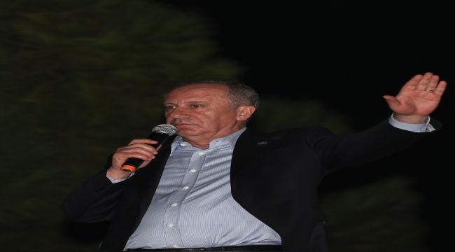 Memleket Partisi Genel Başkanı İnce, İzmir'de ziyaretlerde bulundu