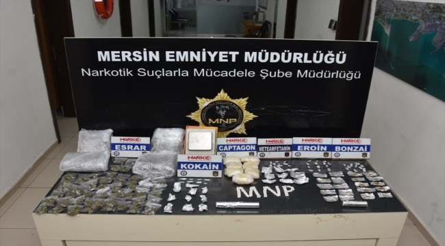 Mersin'deki "Kökünü Kurutma Operasyonu"nda yakalanan 97 şüpheli tutuklandı