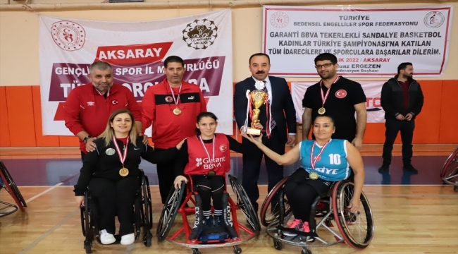 Tekerlekli Sandalye Basketbol Kadınlar Türkiye Şampiyonası'nda birincilik Ege'nin oldu