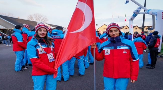 16. Avrupa Gençlik Olimpik Kış Festivali kapanış töreniyle sona erdi 