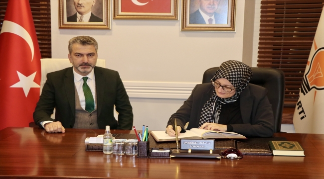 AK Parti Genel Başkan Yardımcısı Belgin Uygur, Trabzon'da konuştu