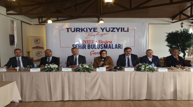 AK Parti Genel Başkan Yardımcısı Uygur, Çankırı'da konuştu