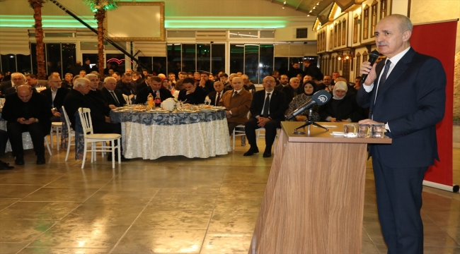 AK Parti Genel Başkanvekili Kurtulmuş, Kütahya'da STK temsilcileriyle buluştu