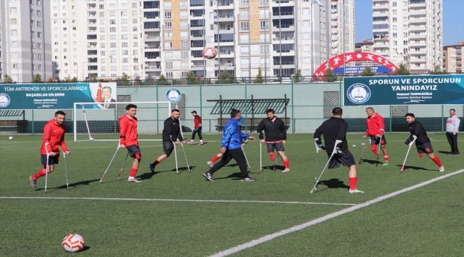 Ampute futbolda başarının sırrı tesisleşmeden geçiyor