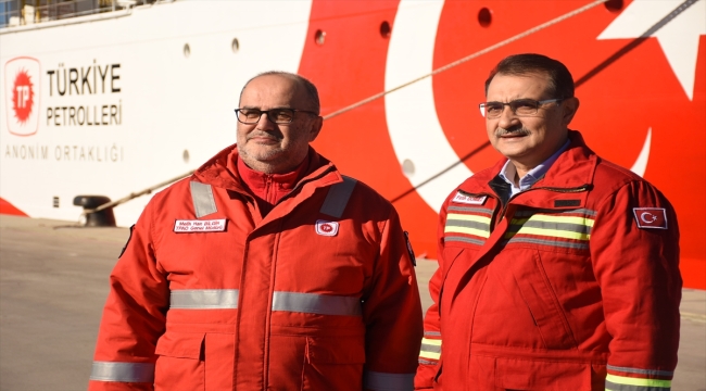 Bakan Dönmez Filyos Doğalgaz İşleme Tesisi'nde incelemelerde bulundu