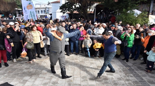 Bodrum'da Sadece Mandalin Festivali düzenlendi 