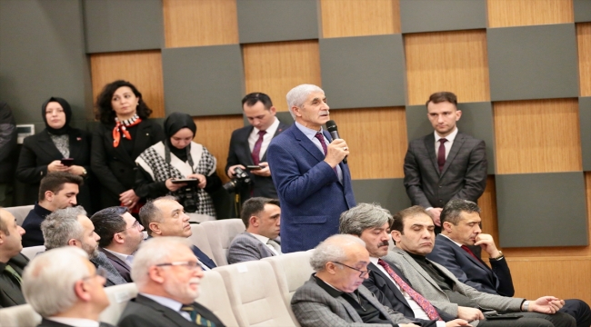Bolu'da "Türkiye Sohbetleri" toplantısı düzenlendi