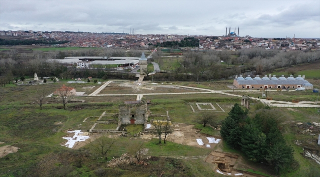 "Çağ açan" fethin planlandığı Edirne Sarayı ayağa kalkıyor
