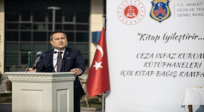 Ceza infaz kurumu kütüphaneleri için ülke genelinde kitap bağışı kampanyası başlatıldı