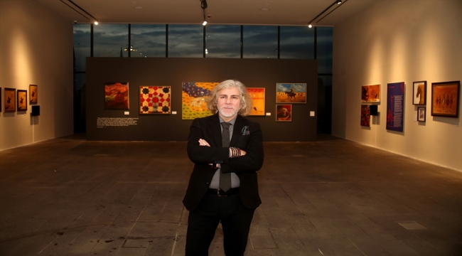 "Çizebildiğim Kadar - Şafak Tavkul Hayatı ve Sanatı" Sergisi AKM Galeri'de açıldı