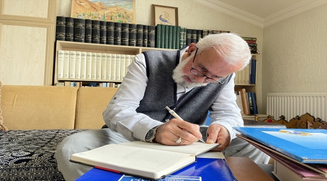 Çocuklara yönelik eserler kaleme alan şair Ahmet Efe, sanat hayatını anlattı