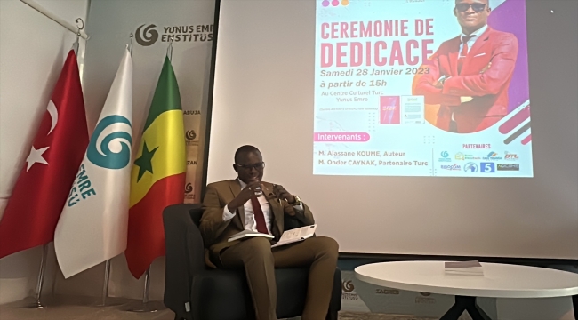 Dakar Yunus Emre Enstitüsünden Senegalli yazarlara destek