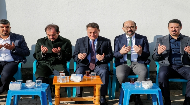 DEVA Partisi Genel Başkanı Babacan, Diyarbakır'da gündeme ilişkin konuştu
