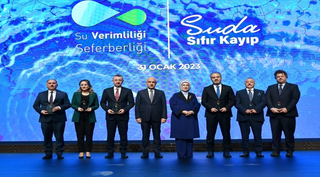 Emine Erdoğan, Su Verimliliği Seferberliği tanıtım toplantısında konuştu