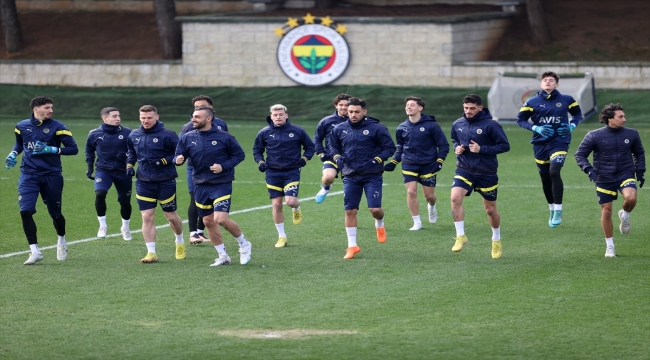 Fenerbahçe, Kasımpaşa maçı hazırlıklarına devam etti