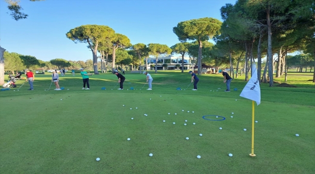 Golf Milli Takımı aday kadrosunun Belek'teki kış kampı sona erdi