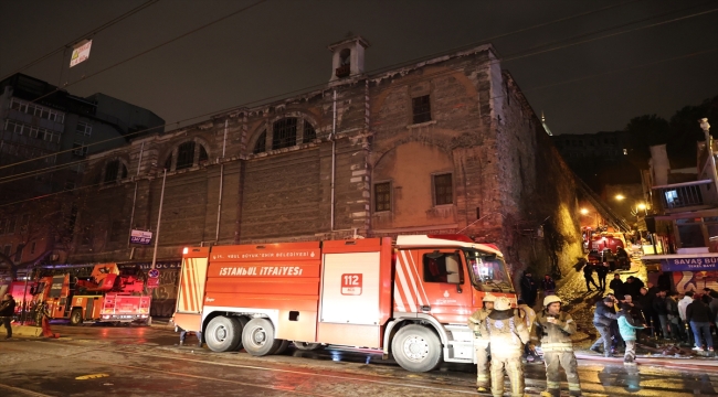 Surp Pırgiç Ermeni Katolik Kilisesi'ndeki yangın