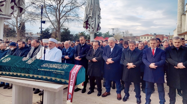 Güngören Kurucu Belediye Başkanı Yahya Baş son yolculuğuna uğurlandı