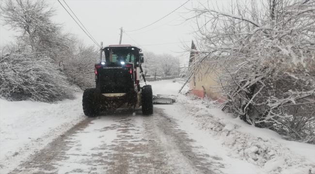 Malatya'nın yüksek kesimlerinde kar etkili oluyor