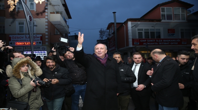Memleket Partisi Genel Başkanı Muharrem İnce, Kocaeli'de ziyaretlerde bulundu