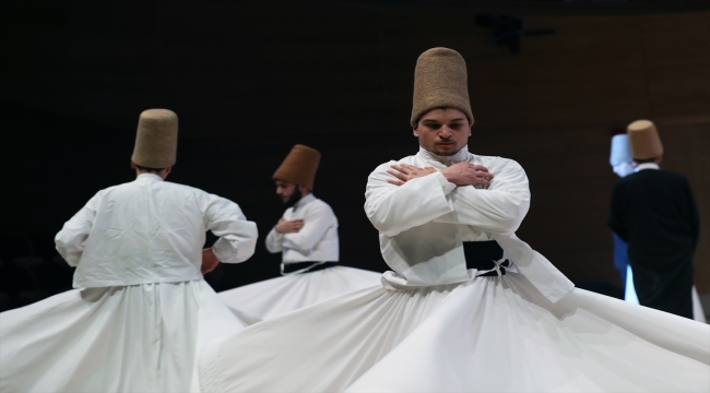 Mevlana'nın vuslatının 750. yılı anısına "İlla Hû Mevlevî Mukabelesi" düzenlendi