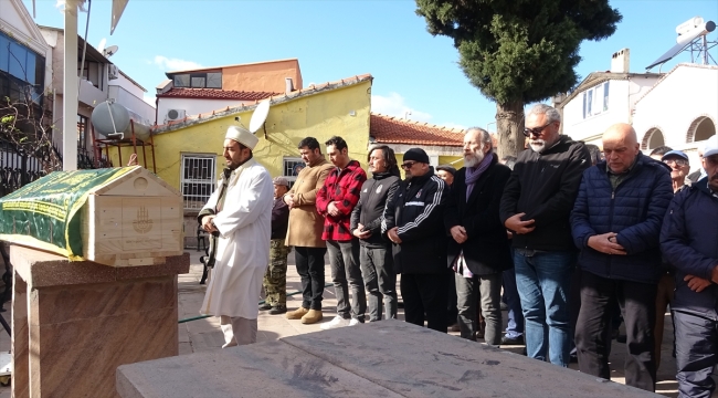 Oyuncu Ersin Ökten, Ayvalık'ta son yolculuğuna uğurlandı