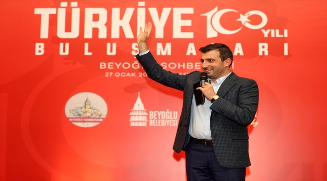 Selçuk Bayraktar, Beyoğlu Sohbetleri Türkiye Yüzyılı Buluşmaları'nda konuştu