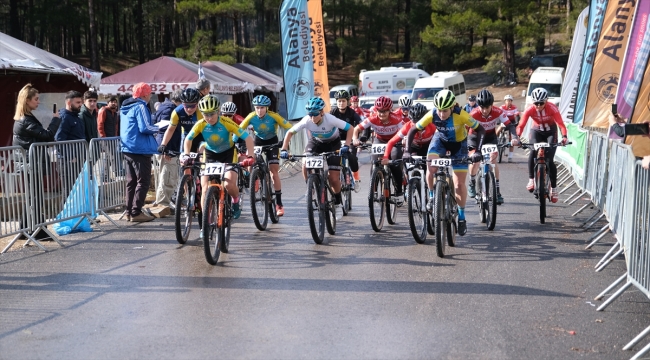 Uluslararası Alanya Kızılalan Dağ Bisiklet Yarışı yapıldı