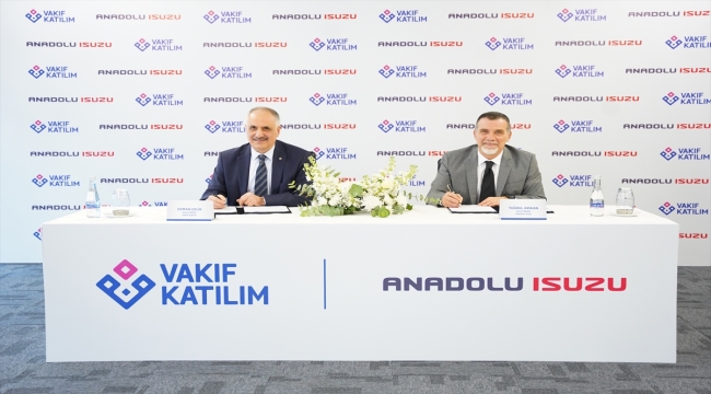Vakıf Katılım ve Anadolu Isuzu'dan ticari araç finansman kampanyası