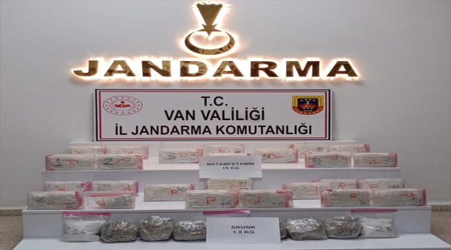 Van'da 16 kilo 500 gram uyuşturucu ele geçirildi