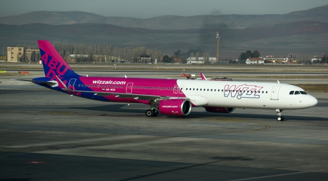 Wizz Air'in Esenboğa-Abu Dabi karşılıklı seferleri başladı