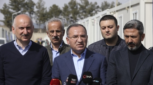 Adalet Bakanı, Adıyaman'da deprem soruşturmalarına ilişkin açıklamalarda bulundu