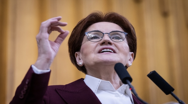 Akşener, İYİ Parti TBMM Grup Toplantısı'nda konuştu