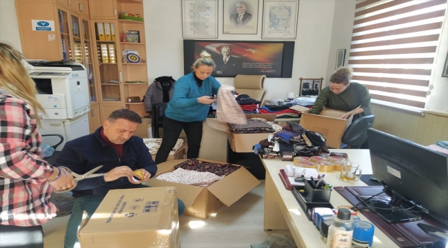 Antalya'dan deprem bölgesine yardım ve destekler sürüyor