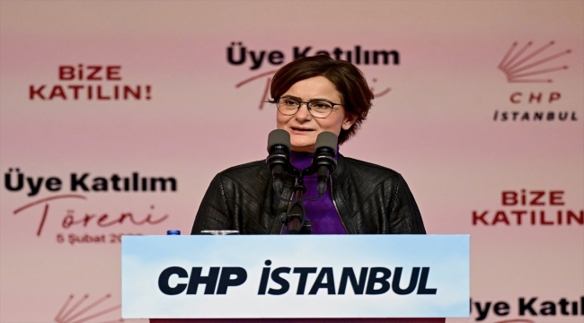 CHP Genel Başkanı Kılıçdaroğlu, İstanbul'da üye katılım töreninde konuştu