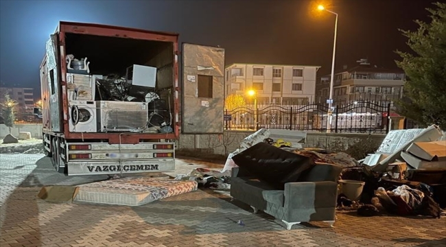 Konya'da ev eşyası taşıyan kamyonda 190 kilogram esrar ele geçirildi