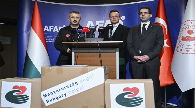 Macaristan Dışişleri Bakanı Szijjarto'dan depremler sonrası Türkiye'ye ziyaret: