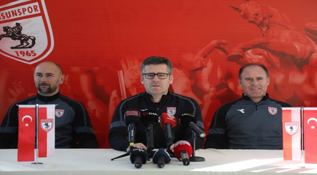 Samsunspor Teknik Direktörü Eroğlu: "Hedefimiz Samsunspor'u Süper Lig'e taşımak"