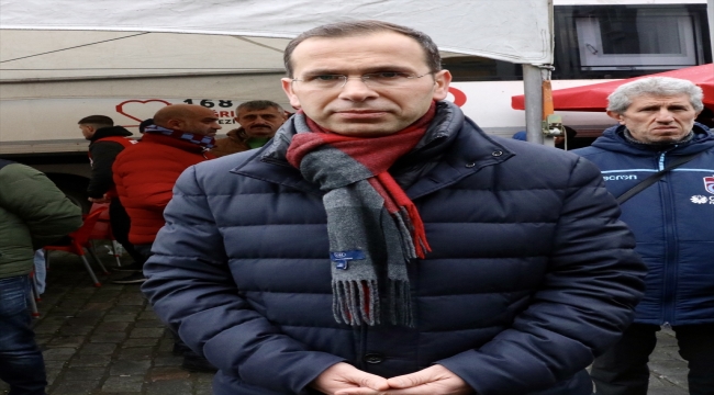 Trabzon, Rize, Ordu ve Giresun'da depremzedeler için kan bağışı