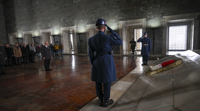 Türkiye Hentbol Federasyonundan Anıtkabir'e ziyaret