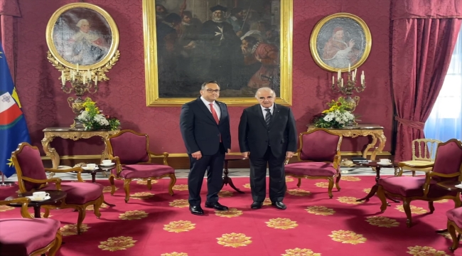 Türkiye'nin Valetta Büyükelçisi Şen, Malta Cumhurbaşkanı Vella'ya güven mektubunu sundu