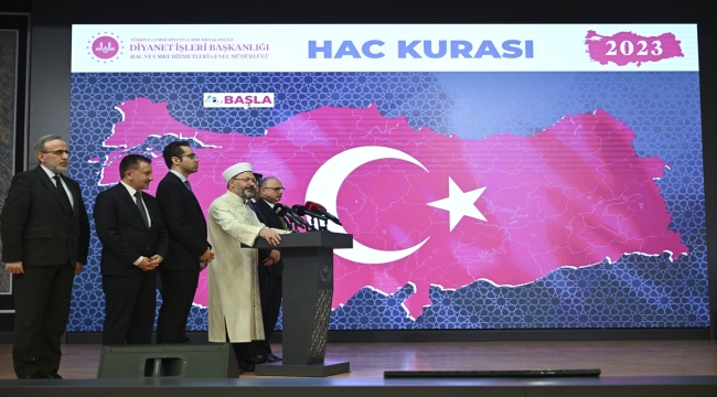 2023 hac kuraları çekildi